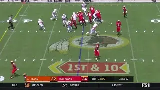 Top Plays: Kasim Hill vs. Texas Longhorns | Maryland | Big Ten Football