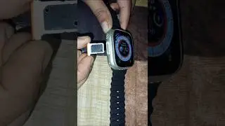 S8 Ultra smart watch ⏱️ main SIM card Insert kaise karen 😎 #androidwatch #smartwatch #applestraps