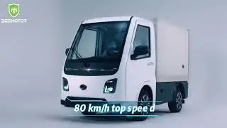 Beemotor Cheap New Endurance 300 km Last mile delivery Small Mini Electric Micro Van6