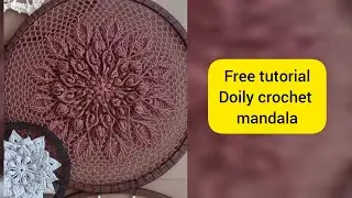 Row 11,12 آموزش ماندالا هدیه #شلتنا #crochet #اموزار 