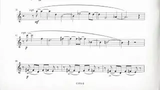 Guillaume Connesson Techno Parade For flute and Clarinet with Score