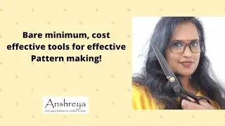 Pattern making tools (Tamil) - cost effective and efficient tools for beginners & experts!