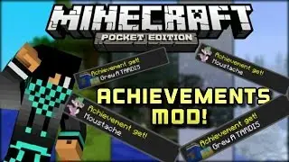 Achievements Mod - Minecraft Pocket Edition - Mod Showcase [0.10.4]