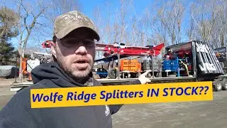 Wolfe Ridge Wood splitters in STOCK!! check out Faith Farm Equipment NOW!!