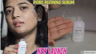 New Re’equil   Pore Refining Serum Review l 5% Niacinamide Serum l For Minimizes Pores Unloges Pores