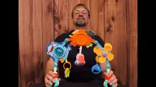 Utoplikey Baby Stroller Arch Toy Ocean Theme Adjustable