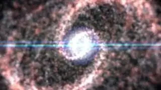 Galaxy density waves (3ds max animation)