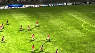 Manchester United vs Barcelona   UEFA Champions League 2011 final   PES 2011 prediction