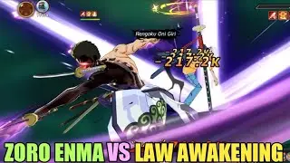 Review Zoro Enma Vs Law Awakening 🔥 OP Adventure of Pirate