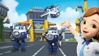 Super Wings Heroes United Special - Speed ​​All Police Paul Amazing Speed ​​Run Mission for Kids