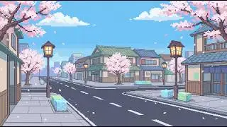 Retro Town: Cozy Lofi Beats to Study & Relax To