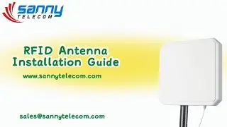 902-928MHz 9dBi RFID Antenna Installation Guide