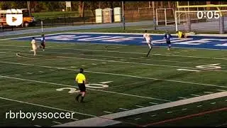 GK Eric Minetti (Red Bank) breakaway save vs Shore on 10/11/2024