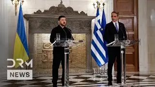 FULL REMARKS: Zelenskiy and Greek PM Mitsotakis Address Media After Signing Energy Deals | AC1Z