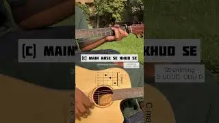 Romantic song on guitar | Pehle bhi main | easy Guitar lesson
