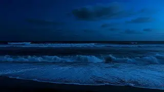Deep Sleep Ocean: End Restless Nights with Soothing Waves (Dark Screen)