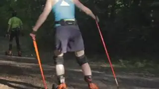 Skike Ausfahrt im Wald - skiken24.de