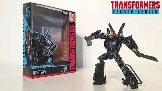 Обзор Transformers Studio Series 45 Drift (Версия с вертолётом)