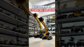 Just how massive is the 1/8 390F Giant Hydraulic Excavator?  #rc #excavator #machine #model