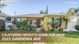 Long Beach Home for Sale at 3521 Gardenia Ave.