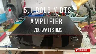 5.1 Dolby DTS Amplifier #amplifier #hometheateramplifier #hometheatersystem #audioamplifier 