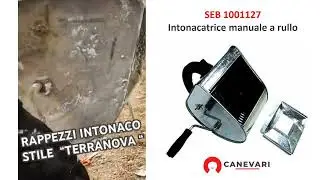 Intonacatrice manuale a rullo su Canevari.it
