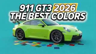 Цветовая гамма и звук выхлопа Porsche 911 GT3 | Track & Road!
