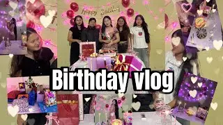 MY BIRTHDAY 🎂 VLOG  date 27 November 😍🫶🏻❤️‍🩹🥰🥹🎂🎁#dailyvlog 