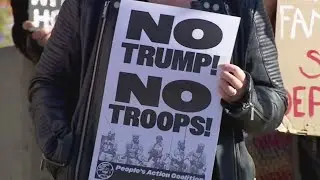 Protesters rally against Sec. Kristi Noem's visit to Twin Cities