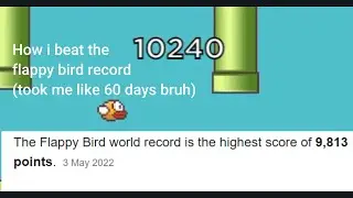 How i beat the flappy bird world record in just 60 days...