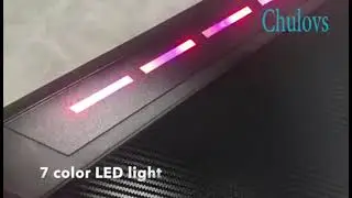 Chulovs Gaming Desk with LED RGB Lights