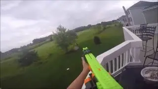 Новая NERF Битва: Doominator vs Rotofury