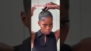 😯Curly Top Buns Mini Tutorial│Natural Hairstyle Install for Beginner Friendly.