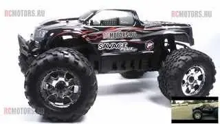 Видео-обзор модели HPI Savage Flux HP от RCMOTORS.RU