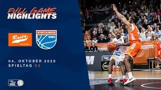 RASTA Vechta vs. Syntainics MBC - Full Game Highlights - Spieltag 3, 25/26