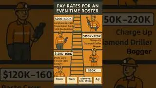 Payrates for an even time roster
