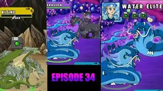 catching☇kitine|Defeat water elite||#ep34||#gaming#dynamonsworld