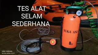 Tes Alat selam dangkal sederhana dan murah