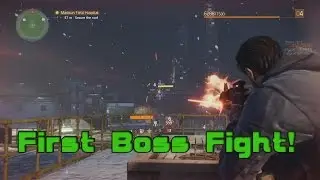 The Division Gameplay (Closed Beta) | FIRST BOSS FIGHT!