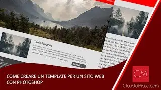 Come creare un template per un sito web con Photoshop