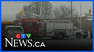 Fire truck driver charged in multi-vehicle crash