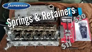 Harbor Freight VS. Autozone Valve Compressor Tool | Supertech Spring & Retainer Install D16