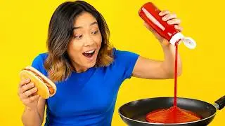 TRUCOS DE COMIDA PARA FLOJOS || Trucos divertidos y de todo un genio que puedes repetir fácilmente
