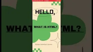 What is HTML?