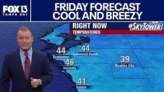 Tampa weather | Friday morning forecast