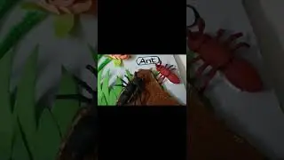 School Project for Nursery Class | Project On Insects | DIY 3d model on Insects #insects