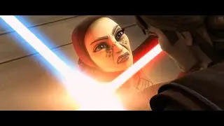 Anakin Skywalker vs Barriss Offee [4K HDR] - Star Wars: The Clone Wars