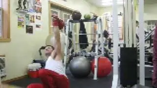Brad Loomis RKC WNBF Pro Natural Bodybuilder Training clips Feb23-27, 09