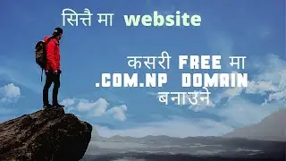 Create free website with free .com .np domain