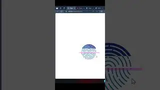 Fingerprint Animation with HTML and CSS!